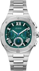 Zegarek męski Guess GW0572G6 srebrny. Szare zegarki męskie Guess, z aplikacjami, srebrne. Za 1,465.99 zł.