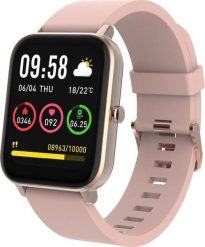 Smartwatch Forever ForeVigo 3 SW-320 Różowy (GSM169758). Czerwone zegarki smartwatch Forever, bez wzorów. Za 237.01 zł.