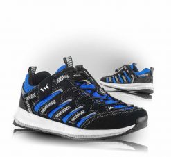Buty trekkingowe męskie VM Footwear - LUSAKA półbuty outdoor niebieski 37. Niebieskie trekkingi męskie VM Footwear, bez zapięcia. Za 175.74 zł.