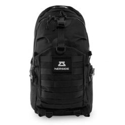 NERSIDE Plecak Kartan 30L czarny. Czarne plecaki męskie NERSIDE, z aplikacjami, z materiału, militarne. Za 99.65 zł.
