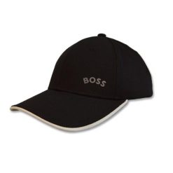 Czapka z daszkiem Hugo Boss Bold-Curved Baseball Cap Czarna - 50495855-001. Czarne czapki damskie Boss, bez wzorów, sportowe. Za 139.00 zł.