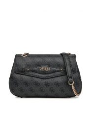 Guess Torebka Katya HWSG96 52210 Czarny. Czarne torebki do ręki damskie Guess, z aplikacjami, ze skóry, bez dodatków. Za 349.99 zł.