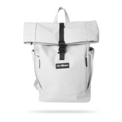 Plecak miejski rolltop 30 l biały Rolltop. Białe plecaki męskie GYMBEAM, bez wzorów, z materiału, biznesowe. Za 153.90 zł.