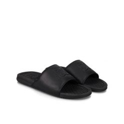 Sandały DC Shoes czarno-białe wygodne. Czarne sandały męskie DC Shoes, na lato, bez wzorów, ze skóry, sportowe, bez zapięcia. Za 119.99 zł.