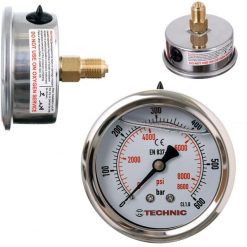 Fluke Manometr Glicerynowy Ciśnieniomierz Zegar 63mm 0-600 bar Gwint 1/4 Tylny. Ciśnieniomierze Fluke. Za 37.97 zł.