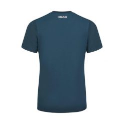 Head Performance Women's T-shirt. Niebieskie t-shirty damskie Head, s, bez wzorów, sportowe, bez kołnierzyka, bez ramiączek. W wyprzedaży za 238.00 zł.