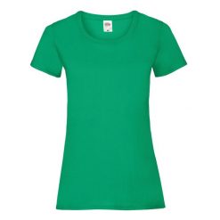 Koszulka Damska Valueweight. Zielone bluzki damskie fruit of the loom, s, bez wzorów, sportowe, bez kołnierzyka, bez ramiączek. Za 30.99 zł.