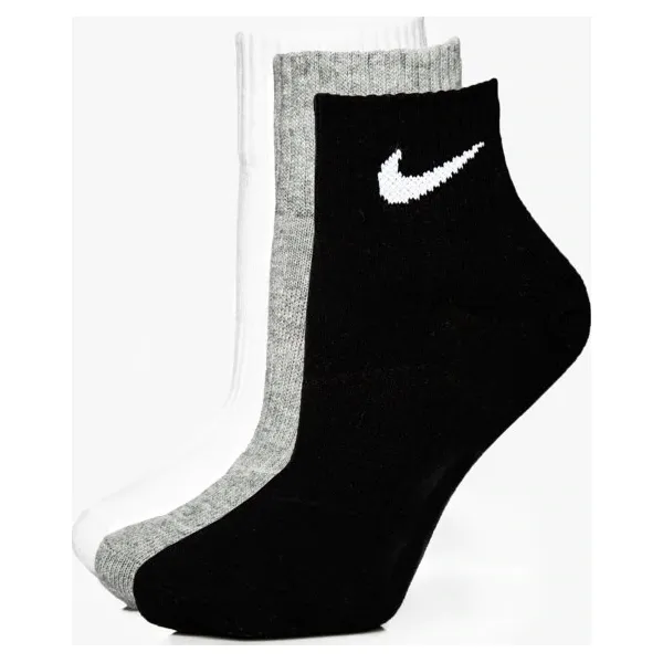 Nike Skarpety 3Ppk Quarter Mix , multicolor, rozmiar L. Skarpetki damskie Nike, bez wzorów, z bawełny. Za 39.99 zł.