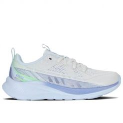 Buty do biegania damskie K-Swiss Helio Trainer. Białe obuwie sportowe damskie K-SWISS, bez wzorów, z materiału, bez zapięcia, do biegania. Za 189.00 zł.