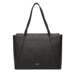 Torebka JENNY. Czarne shopperki damskie Jenny, bez wzorów, bez dodatków. Za 149.99 zł.