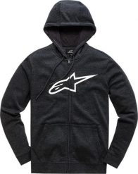 Alpinestars Bluza z kapturem ALPINESTARS AGELESS II ZIP HOODIE, Black/White Rozmiar: XL. Białe bluzy męskie Alpinestars, m, bez wzorów, bez ramiączek, z kapturem. Za 357.17 zł.
