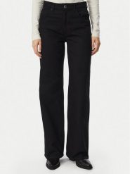 Guess Jeansy W6BA1A D2578 Czarny Wide Leg. Czarne jeansy damskie Guess, z aplikacjami, z bawełny. Za 445.99 zł.