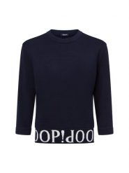 JOOP! Sweter - Kassa Kobiety Sztuczne włókno niebieski, 34. Niebieskie swetry nierozpinane damskie JOOP!, bez wzorów, z dzianiny, bez kołnierzyka, bez ramiączek. Za 599.95 zł.