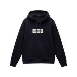 Bluza z kapturem Napapijri B-Box H. Czarne bluzy sportowe męskie Napapijri, m, bez wzorów, z kapturem. W wyprzedaży za 352.60 zł.
