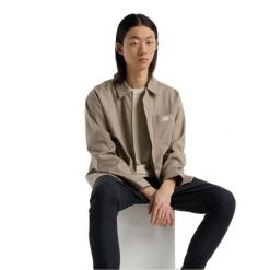 Męska kurtka letnia New Balance Squad Mag. Brązowe kurtki męskie New Balance, na lato, m, bez wzorów, z materiału, eleganckie, bez kaptura. Za 902.99 zł.