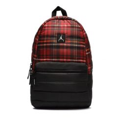 Plecak szkolny sportowy Nike Jordan. Czarne plecaki męskie Nike, bez wzorów, z materiału, biznesowe. Za 179.00 zł.