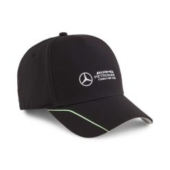 Czapka z daszkiem Puma MAPF1. Czarne czapki damskie Puma, bez wzorów, sportowe. Za 93.99 zł.
