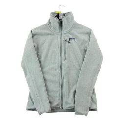 Second life - Kurtka polarowa damska Patagonia - Stan dobry. Szare kurtki sportowe damskie Patagonia, l, bez wzorów, z polaru, bez ramiączek, bez kaptura, trekkingowe. Za 170.36 zł.