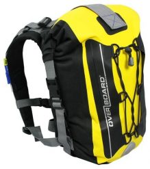 Plecak wodoodporny OverBoard Original 20l. Czarne plecaki męskie OVERBOARD, bez wzorów, z materiału. Za 435.00 zł.
