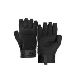 Rękawiczki wspinaczkowe Ferrata Half Finger. Czarne rękawiczki damskie VOLVEN, bez wzorów. Za 89.99 zł.