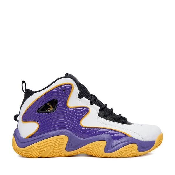Buty do koszykówki SHAQ. Białe buty sportowe męskie Shaq, bez wzorów, bez zapięcia, do koszykówki. Za 314.99 zł.