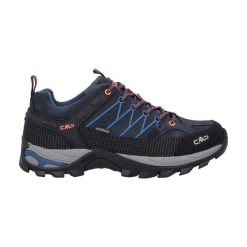 Buty trekkingowe męskie CMP Rigel Low. Brązowe buty zimowe męskie CMP, bez wzorów, z gumy, bez obcasa, bez zapięcia. Za 760.72 zł.