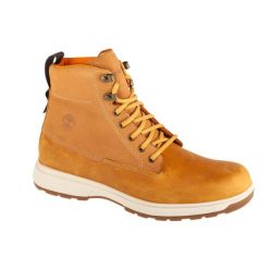 Trapery męskie, Atwells Ave WP Boot. Żółte buty zimowe męskie Timberland, na jesień, bez wzorów, z gumy, bez obcasa, bez zapięcia. Za 649.99 zł.