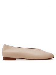 Balagan Baleriny Opera Écru. Balerinki damskie BALAGAN, bez wzorów, ze skóry, bez obcasa, bez zapięcia. Za 379.99 zł.