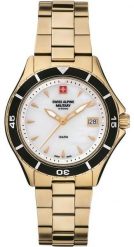 Zegarek Swiss Alpine Military Nautilus Zegarek damski masa perłowa tarcza (7740.1113). Białe zegarki damskie Swiss. Za 682.99 zł.
