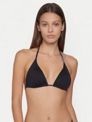 Guess Góra od bikini E6GJ30 MC040 Czarny. Czarne stroje kąpielowe damskie Guess, l, z aplikacjami, z syntetyku. Za 282.99 zł.