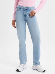 JJXX jeansy o prostym kroju -JXNice SL Straight MW Kobiety Bawełna niebieski, 28-32. Niebieskie jeansy damskie JJXX, bez wzorów, z bawełny, biznesowe. Za 229.95 zł.