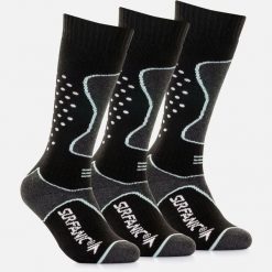 Skarpety Damskie Zimowe Narciarskie Zestaw 3 sztuk SURFANIC Pro Tech Czarne. Czarne rękawiczki damskie Surfanic, bez wzorów. Za 109.99 zł.