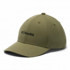 Czapka z daszkiem Columbia Twin Canyon Ball Cap. Zielone czapki damskie Columbia, bez wzorów, sportowe. Za 69.99 zł.