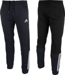 Adidas Spodnie męskie adidas Essentials Colorblock Fleece granatowe HK2884 S. Spodnie sportowe męskie Adidas, m, bez wzorów. Za 196.08 zł.