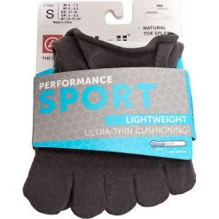 Skarpety Stopki Unisex INJINJI - 052100 Charcoal. Szare skarpetki damskie Injinji, bez wzorów, z materiału. Za 54.99 zł.