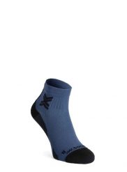 Skarpety do biegania X-Socks Run Discover Ankle. Niebieskie skarpety męskie X-Socks, bez wzorów, z elastanu. Za 82.49 zł.