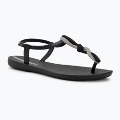 Sandały damskie Ipanema Class Daily. Czarne sandały damskie Ipanema, bez wzorów, z materiału, bez obcasa, bez zapięcia. Za 89.99 zł.
