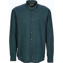 Koszula "Jack" - Regular fit - w kolorze ciemnozielonym. Zielone koszule męskie Camel Active, m, bez wzorów, z bawełny, bez kołnierzyka, bez ramiączek. W wyprzedaży za 87.95 zł.