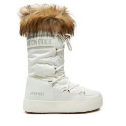 Śniegowce Moon Boot. Białe śniegowce damskie Moon Boot, bez zapięcia. Za 789.99 zł.