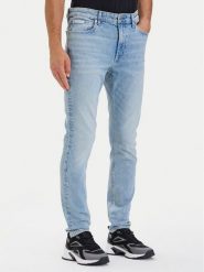 Calvin Klein Jeans Jeansy LV04RH728G Niebieski jasny Taper Fit. Niebieskie jeansy męskie Calvin Klein Jeans, z bawełny. Za 409.99 zł.