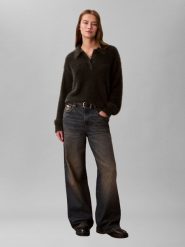 Calvin Klein Jeans Sweter z dzianiny Kobiety szary, S. Szare swetry nierozpinane damskie Calvin Klein Jeans, s, bez wzorów, z dzianiny, sportowe, bez kołnierzyka, bez ramiączek. Za 329.95 zł.