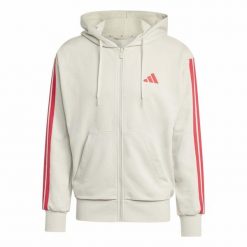 Bluza Adidas Sport M 3S Ft Fz Hd Dorośli. Fioletowe bluzy męskie Adidas, m, bez wzorów, z bawełny, sportowe, bez ramiączek, bez kaptura. Za 284.05 zł.