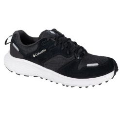 Buty trekkingowe męskie, Columbia Benson. Czarne buty zimowe męskie Columbia, bez wzorów, z gumy, bez obcasa, bez zapięcia. Za 289.99 zł.