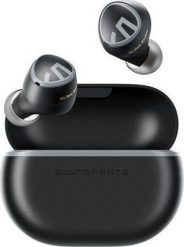 Słuchawki Soundpeats Mini HS czarne. Czarne słuchawki bezprzewodowe SoundPeats. Za 141.22 zł.