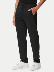 KARL LAGERFELD Spodnie dresowe 705017 563902 Czarny Regular Fit. Czarne spodnie sportowe męskie KARL LAGERFELD, m, bez wzorów, z dresówki. Za 619.99 zł.
