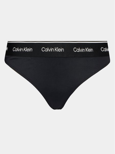 Calvin Klein Swimwear Dół od bikini KW0KW02428 Czarny. Czarne bikini Calvin Klein Swimwear, bez wzorów, z syntetyku. Za 169.99 zł.