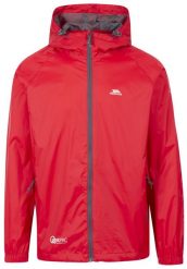 Kurtka Trespass Qikpac - unisex Packaway Jkt czerwona. Czerwone kurtki sportowe męskie Trespass, l, bez wzorów, bez kaptura, narciarskie. Za 159.00 zł.