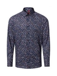 Finshley & Harding koszula biznesowa Mężczyźni Slim Fit Bawełna niebieski, 40. Niebieskie koszule męskie Finshley & Harding, m, bez wzorów, z bawełny, biznesowe, bez kołnierzyka, bez ramiączek. Za 169.95 zł.