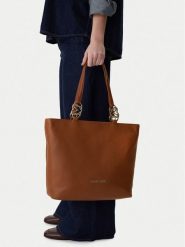 LOVE MOSCHINO Torebka JC4005PP1OLB0200 Brązowy. Brązowe shopperki damskie Love Moschino, bez wzorów, ze skóry, bez dodatków. Za 869.00 zł.