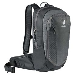 Plecak rowerowy Deuter Compact 8 JR młodzieżowy - graphite/black. Czarna plecaki męskie Deuter, bez wzorów, z materiału, klasyczne. Za 430.05 zł.
